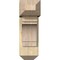 Ekena Millwork Merced Craftsman Rough Sawn Bracket w/ Offset Brace, Douglas Fir, 8"W x 20"D x 24"H BKT0806X20X24MRC04RDF - alternate 2